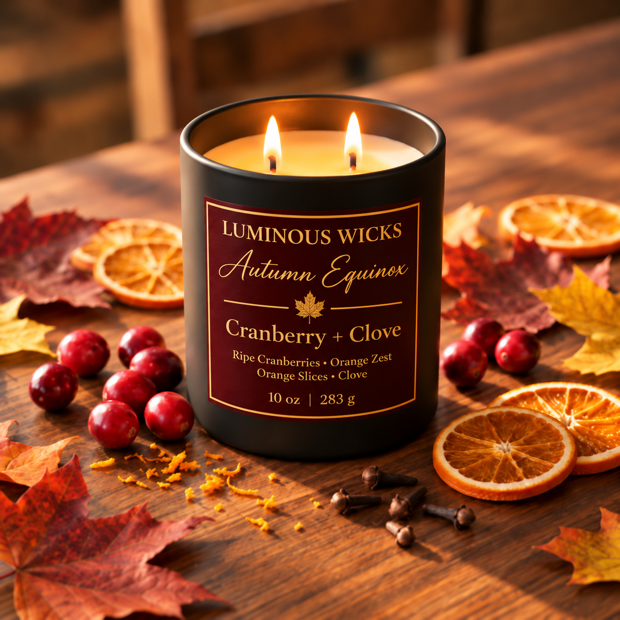 Cranberry & Clove Candle