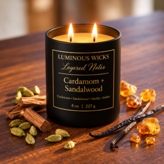 Cardamom & Sandalwood 10oz Candle