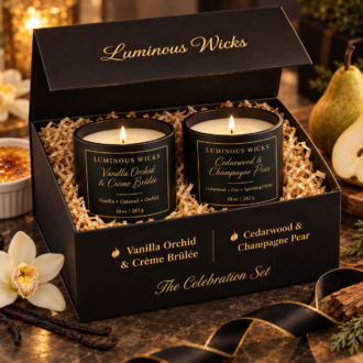 Luminous Wicks Celebration Set Gifting