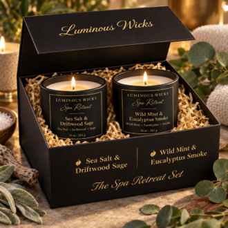 Luminous Wicks The Spa Retreat Gifting
