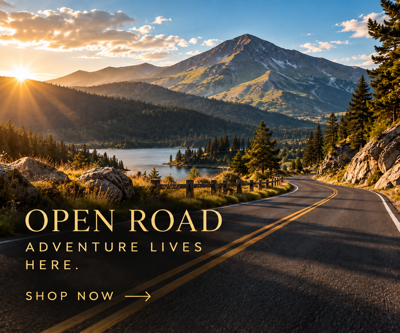 Open Road candle collection